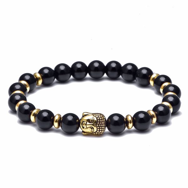 8mm fashion royal black onyx men's bracelet beads natural stone buddha stretch charm bracelets for women men jewelry 2020
8mm fashion royal black onyx men's bracelet beads natural stone buddha stretch charm bracelets for women men jewelry 2020