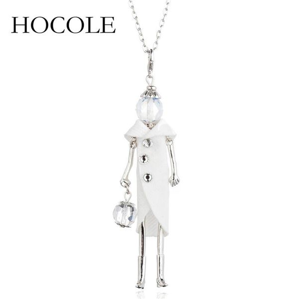 women doll black white long necklaces & pendant dress baby girls maxi necklace fashion statement jewelry, Silver
women doll black white long necklaces & pendant dress baby girls maxi necklace fashion statement jewelry, Silver