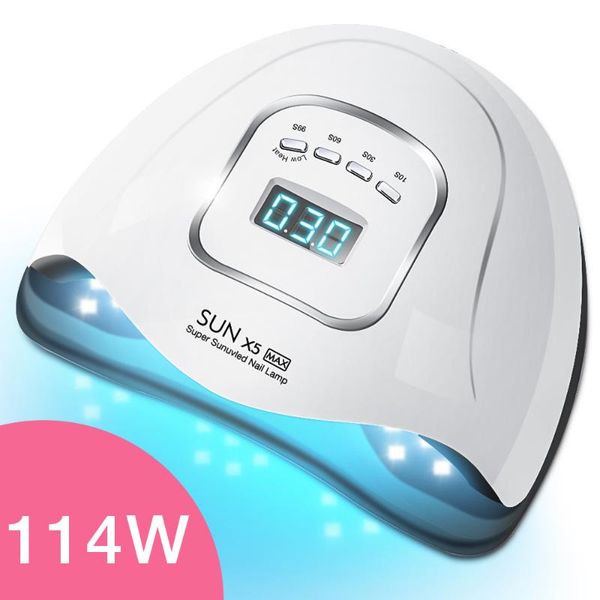 nail dryers 114w dryer 57 leds uv led lamp upgrade for curing gel polish with sensor lcd display tools
nail dryers 114w dryer 57 leds uv led lamp upgrade for curing gel polish with sensor lcd display tools
