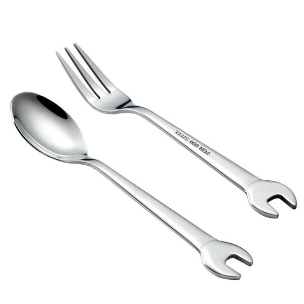 spoons wrench shape tableware home kitchen stainless steel fork spoon tools dinnerware
spoons wrench shape tableware home kitchen stainless steel fork spoon tools dinnerware