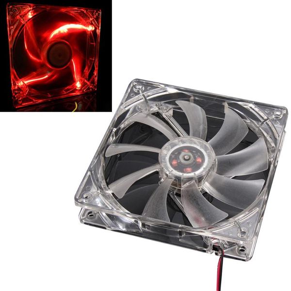 120 25mm great performance unique style red quad 4-led light neon clear pc computer case cooling fan mod fans & coolings
120 25mm great performance unique style red quad 4-led light neon clear pc computer case cooling fan mod fans & coolings