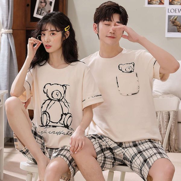 summer fashion pair pyjamas cato short mouw cartoon homewear women men leisure matching nightwear pak plus size, Black;brown
summer fashion pair pyjamas cato short mouw cartoon homewear women men leisure matching nightwear pak plus size, Black;brown