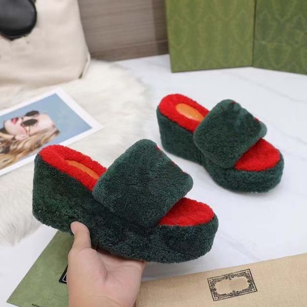 classic cross letter wedge heel women's slippers fashion lamb wool warm, soft and comfortable sandals muffin bottom family beach luxury, Black
classic cross letter wedge heel women's slippers fashion lamb wool warm, soft and comfortable sandals muffin bottom family beach luxury, Black