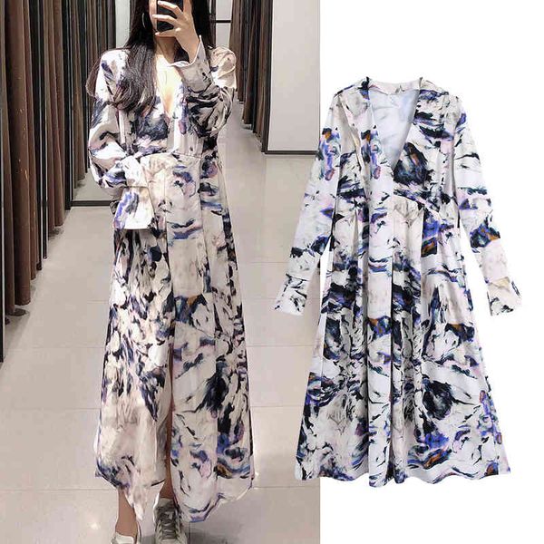 casual dresses fashion retro flower digital print v-neck long sleeve ladies elegant retro vestidos spring midi ardb, Black;gray
casual dresses fashion retro flower digital print v-neck long sleeve ladies elegant retro vestidos spring midi ardb, Black;gray