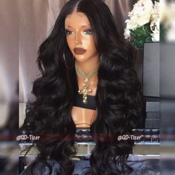 special women's black medium split long curly hair black wig large curl
special women's black medium split long curly hair black wig large curl