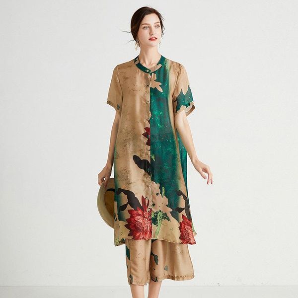 women's two piece pants vanovich european and american pluz size pant sets 2021 summer short sleeve temperament two-pieces, White
women's two piece pants vanovich european and american pluz size pant sets 2021 summer short sleeve temperament two-pieces, White