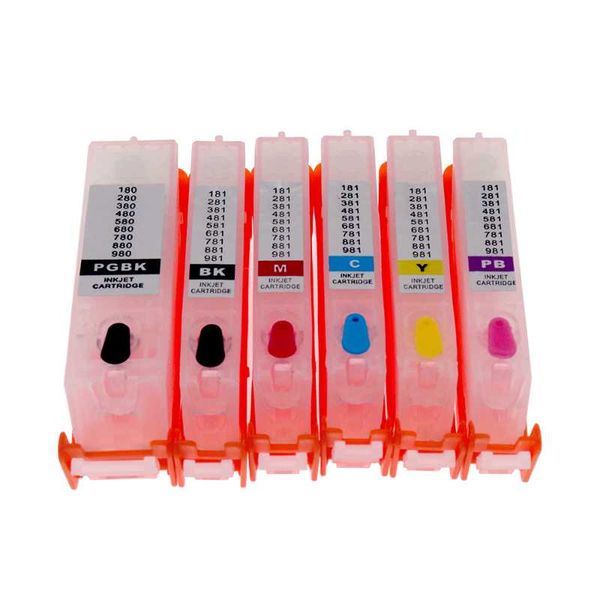 for canon pgi-280 cli-281 refillable ink cartridge with arc chips pixma s8120 ts9120 ts8320 printer cartridges
for canon pgi-280 cli-281 refillable ink cartridge with arc chips pixma s8120 ts9120 ts8320 printer cartridges