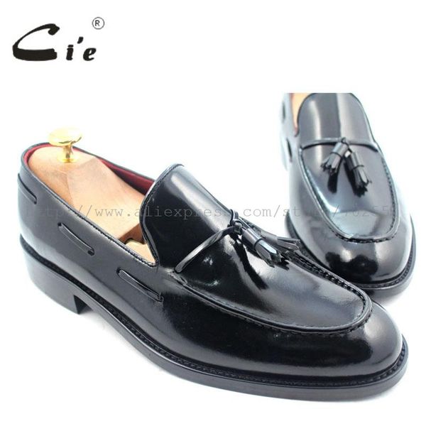 dress shoes cie custom handmade men's black patent calfskin leather outsole breathable round toe tassel slip-on no.loafer 28
dress shoes cie custom handmade men's black patent calfskin leather outsole breathable round toe tassel slip-on no.loafer 28