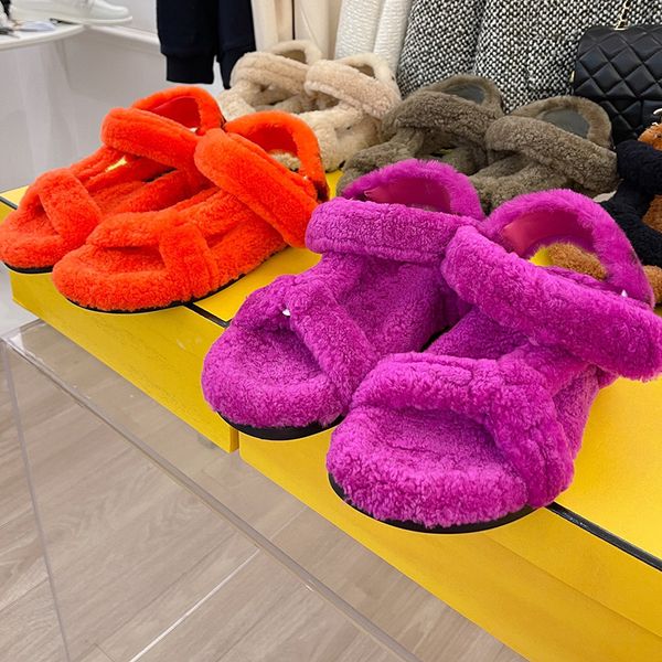fashion spray two colors wool sandals luxury designer hook loop buckle ladies shoes genuine leather flat heels casual comfortable womens san, Black
fashion spray two colors wool sandals luxury designer hook loop buckle ladies shoes genuine leather flat heels casual comfortable womens san, Black