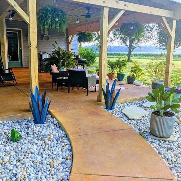 garden potted plant diy metal art agave antique sculpture yard home decoration 9 leaf decorations
garden potted plant diy metal art agave antique sculpture yard home decoration 9 leaf decorations