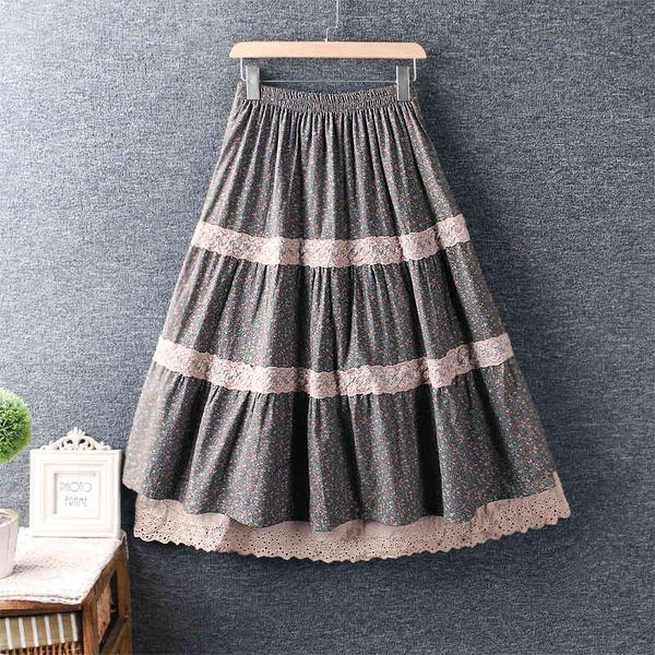 skirts 3 colors -- lamtrip 2021 spring colorful full little flowers rustic lolita layers cotton skirt saia boho style long boutiqu, Black
skirts 3 colors -- lamtrip 2021 spring colorful full little flowers rustic lolita layers cotton skirt saia boho style long boutiqu, Black