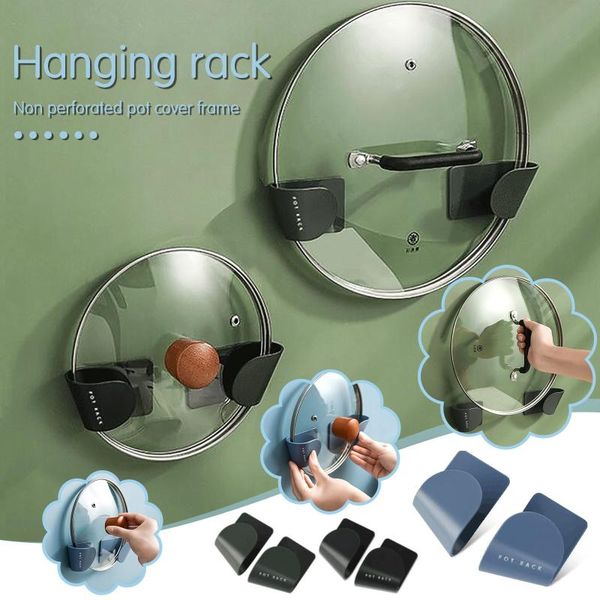 hooks & rails pot lid rack wall-mounted household non-perforated multifunctional chopping board storage kitchen protable cove 
hooks & rails pot lid rack wall-mounted household non-perforated multifunctional chopping board storage kitchen protable cove