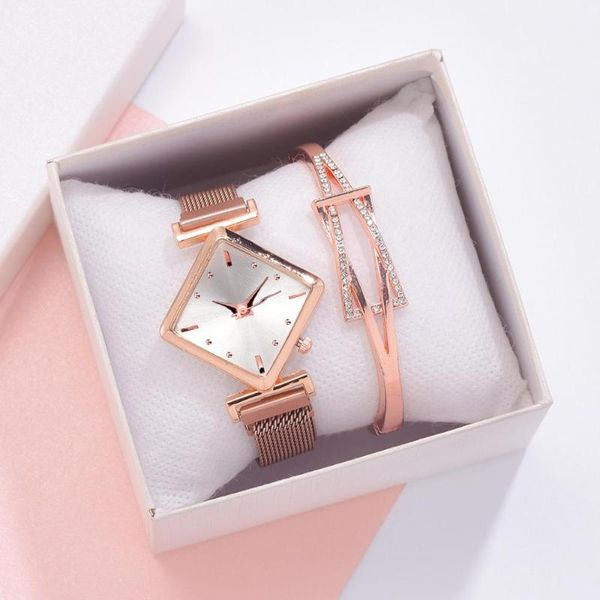 wristwatches montre dame 2021 women 2pcs set bracelet watches fashion dress ladies wrist watch luxury quartz magnetic strap, Slivery;brown
wristwatches montre dame 2021 women 2pcs set bracelet watches fashion dress ladies wrist watch luxury quartz magnetic strap, Slivery;brown