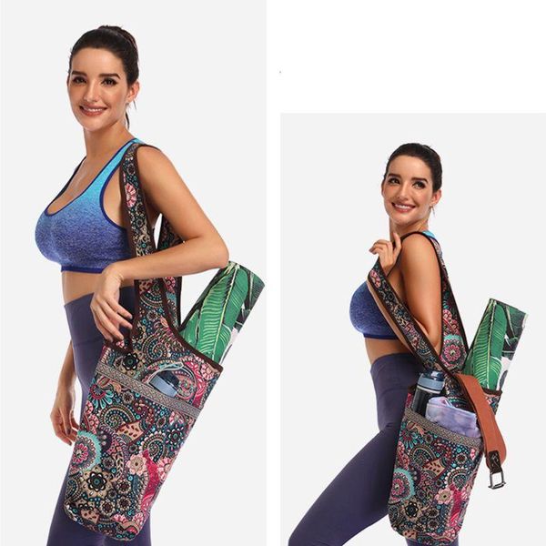 yoga mats portable printed canvas mat bag multi-function shoulder storage case with zipper pocket 27rd
yoga mats portable printed canvas mat bag multi-function shoulder storage case with zipper pocket 27rd