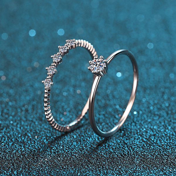 excellent cut good clarity moissanite ring set design silver 925 diamond test passed party rings, Slivery;golden
excellent cut good clarity moissanite ring set design silver 925 diamond test passed party rings, Slivery;golden