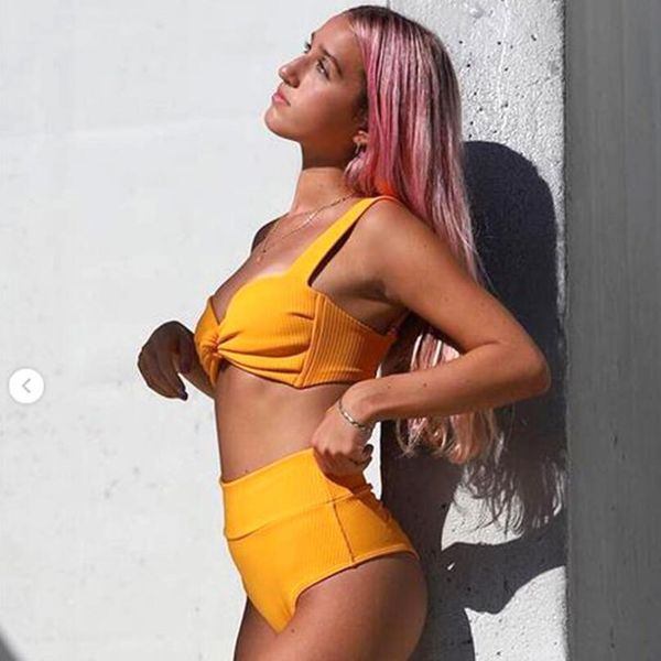 yellow solid bikini high waist swimsuit ribbed striped swimwear women bathing push up biquini 2021 new swim suit beachin
yellow solid bikini high waist swimsuit ribbed striped swimwear women bathing push up biquini 2021 new swim suit beachin
