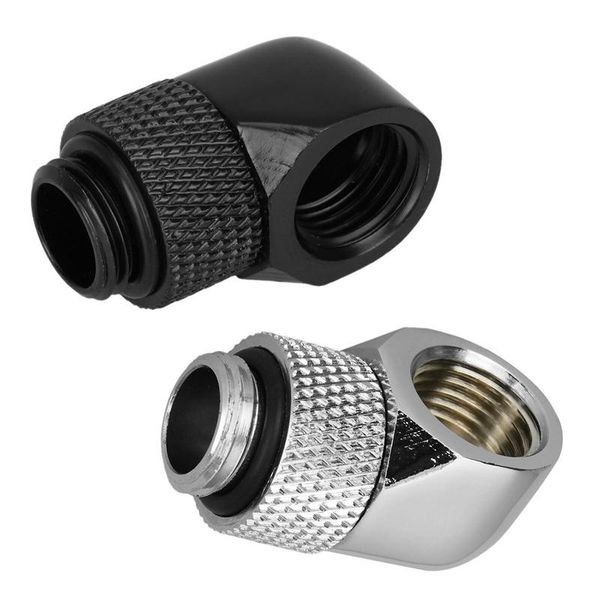 12.9mm g1/4 thread 90 degree rotary tube connector fitting for pc water cooling fans & coolings
12.9mm g1/4 thread 90 degree rotary tube connector fitting for pc water cooling fans & coolings