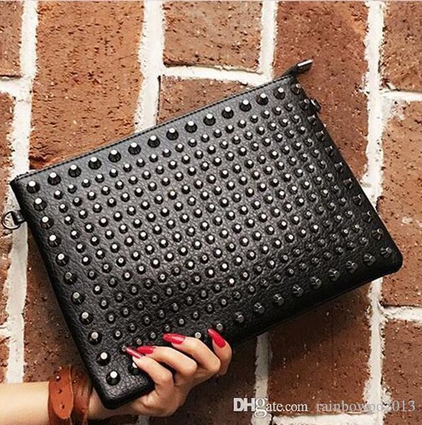 wholesale brand package fashionable rivets envelopes high-capacity multifunctional fashion shoulder rivet leather shoulder bag personality
wholesale brand package fashionable rivets envelopes high-capacity multifunctional fashion shoulder rivet leather shoulder bag personality