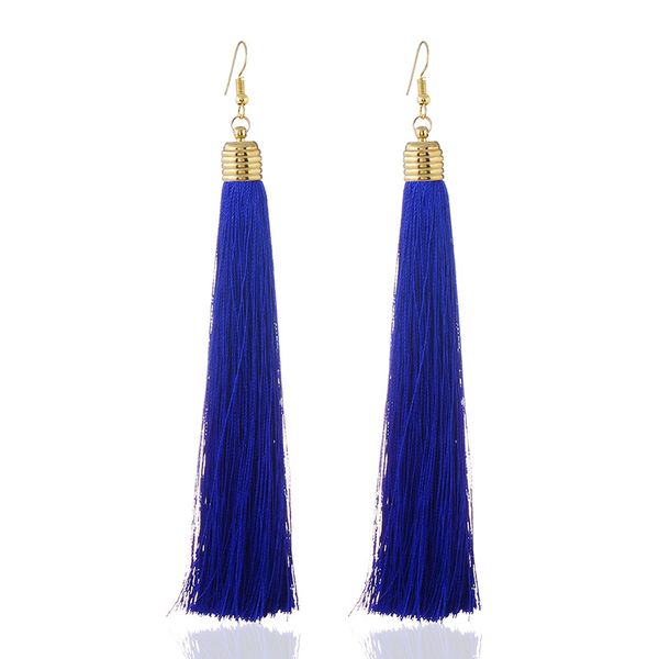 fashion vintage ethnic long tassel earrings jewelry geometric simple dangle drop earrings for women, Silver
fashion vintage ethnic long tassel earrings jewelry geometric simple dangle drop earrings for women, Silver