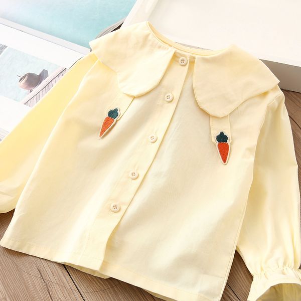 2021 Spring Autumn 2 3 4 6 8 10Years Child Long Sleeve Cartoon Cute Cat Turn-Down Neck Long Sleeve Kids Baby Girls Blouse Shirt, Light yellow
2021 Spring Autumn 2 3 4 6 8 10Years Child Long Sleeve Cartoon Cute Cat Turn-Down Neck Long Sleeve Kids Baby Girls Blouse Shirt, Light yellow