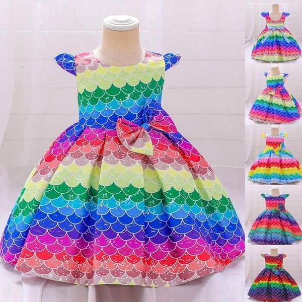 girl's dresses short sleeve summer holiday gilr dress for baby kids baptism princess color contrast party1, Red;yellow
girl's dresses short sleeve summer holiday gilr dress for baby kids baptism princess color contrast party1, Red;yellow