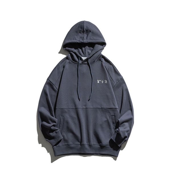 nanxia disguise 2021 autumn and winter men's new sweater day embroidery solid color basic hooded pullover, Black
nanxia disguise 2021 autumn and winter men's new sweater day embroidery solid color basic hooded pullover, Black