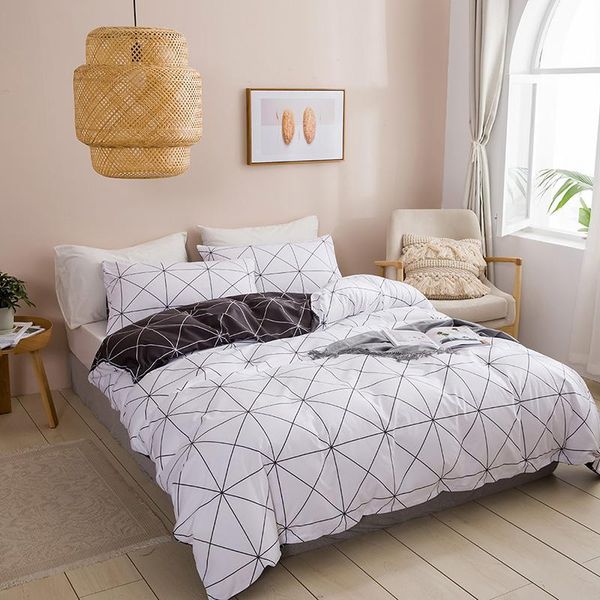 bedding sets stripes duvet cover set for comforter quilt simple design white grid plaid covers with pillowcases twin king size
bedding sets stripes duvet cover set for comforter quilt simple design white grid plaid covers with pillowcases twin king size