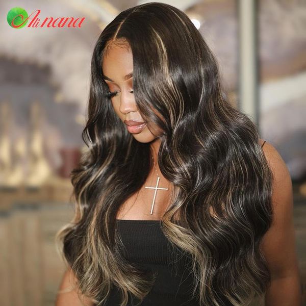 malaysian 13x4 lace frontal wigs highlights brown color blonde body wave front wig human hair with baby pre-plucked, Black;brown
malaysian 13x4 lace frontal wigs highlights brown color blonde body wave front wig human hair with baby pre-plucked, Black;brown