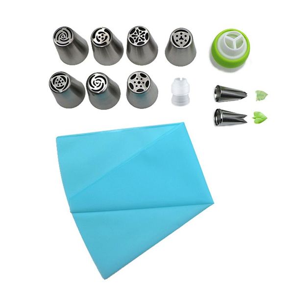baking & pastry tools russian icing piping tips cake nozzles stainless steel cupcake decorating diy dessert silicone bag coupler leaf ct2219
baking & pastry tools russian icing piping tips cake nozzles stainless steel cupcake decorating diy dessert silicone bag coupler leaf ct2219