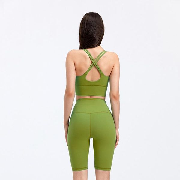 yoga outfit 2pcs/set no front seam biker shorts workout sets activewear women longline brushed nylon sports bra fitness gym suits tracksuits
yoga outfit 2pcs/set no front seam biker shorts workout sets activewear women longline brushed nylon sports bra fitness gym suits tracksuits