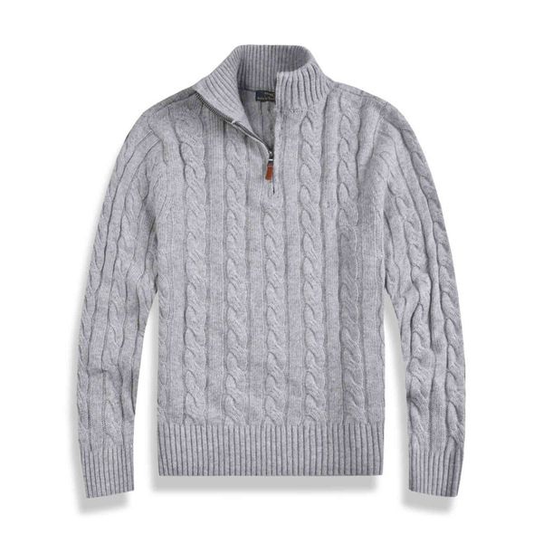 men's sweaters autumn wool casual small horser pull half zip ralp polo chandail cardigan jacket winter long sleeve sweater pullover 4wr, White;black
men's sweaters autumn wool casual small horser pull half zip ralp polo chandail cardigan jacket winter long sleeve sweater pullover 4wr, White;black