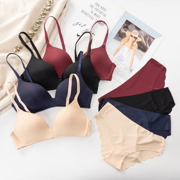 bras seamless bra set for women underwear push up lingerie wire and panty comfortable intimates female 2021, Red;black
bras seamless bra set for women underwear push up lingerie wire and panty comfortable intimates female 2021, Red;black