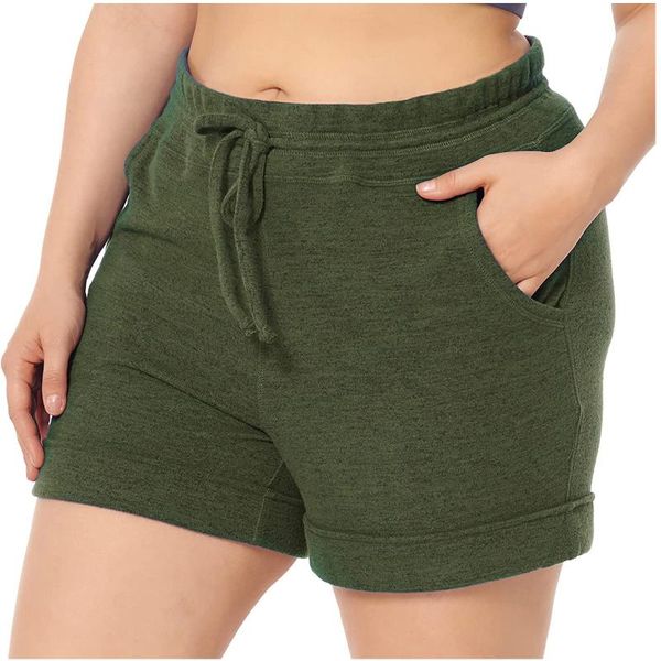 women's shorts women summer plus size solid color pocket bandage loose casual female harajuku, White;black
women's shorts women summer plus size solid color pocket bandage loose casual female harajuku, White;black