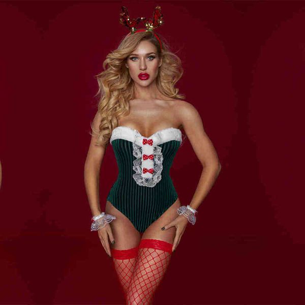 nxy set women christmas lingerie dress up party costumes red bow velvet bodysuit mrs claus santa cosplay costume elk xmas outfit 1211, Red;black
nxy set women christmas lingerie dress up party costumes red bow velvet bodysuit mrs claus santa cosplay costume elk xmas outfit 1211, Red;black