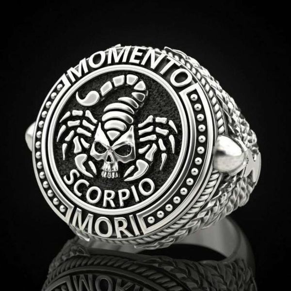 exquisite punk retro s925 scorpio skull poison scorpion geometric wedding party band jewelry men exaggerated biker gift ring rings, Slivery;golden
exquisite punk retro s925 scorpio skull poison scorpion geometric wedding party band jewelry men exaggerated biker gift ring rings, Slivery;golden