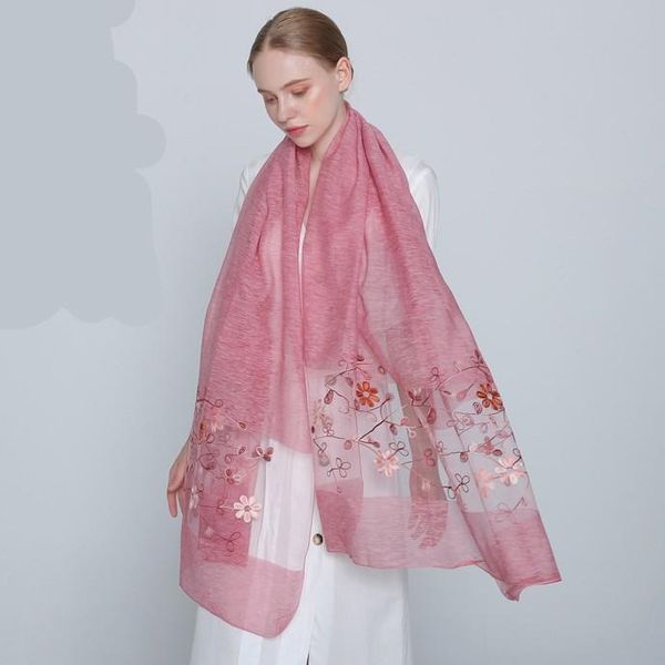 scarves women's 50% silk wool soft warm embroidery long big scarf shawl wrap neckerchief 195x85cm 76"x33"006-3, Blue;gray
scarves women's 50% silk wool soft warm embroidery long big scarf shawl wrap neckerchief 195x85cm 76"x33"006-3, Blue;gray