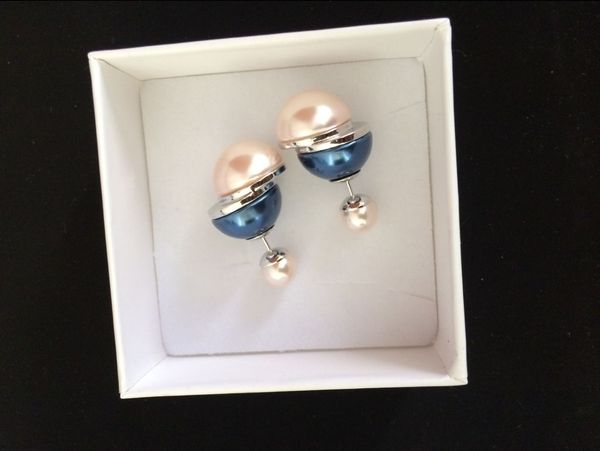 fashion stud bead earrings for women 2 color earring wedding jewelry earrings for wedding provide bag for gift, Golden;silver
fashion stud bead earrings for women 2 color earring wedding jewelry earrings for wedding provide bag for gift, Golden;silver