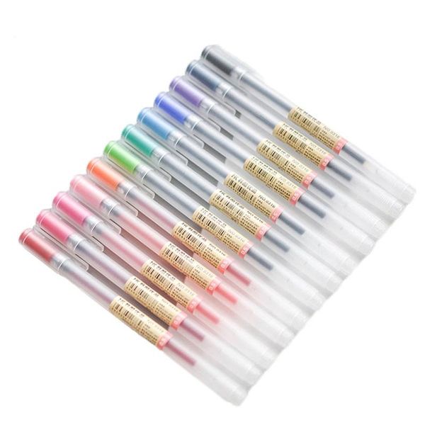 gel pens 12 pcs colour pen set 0.5mm for writing art drawing journaling card making japanese simple natural
gel pens 12 pcs colour pen set 0.5mm for writing art drawing journaling card making japanese simple natural