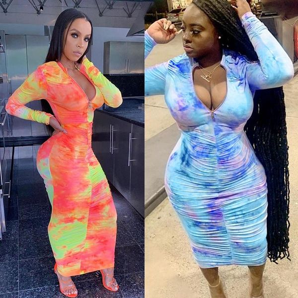 ruched stacked tie dye bodycon maxi dresses women long sleeve autumn fashion skinny zipper party club dress casual, Black;gray
ruched stacked tie dye bodycon maxi dresses women long sleeve autumn fashion skinny zipper party club dress casual, Black;gray