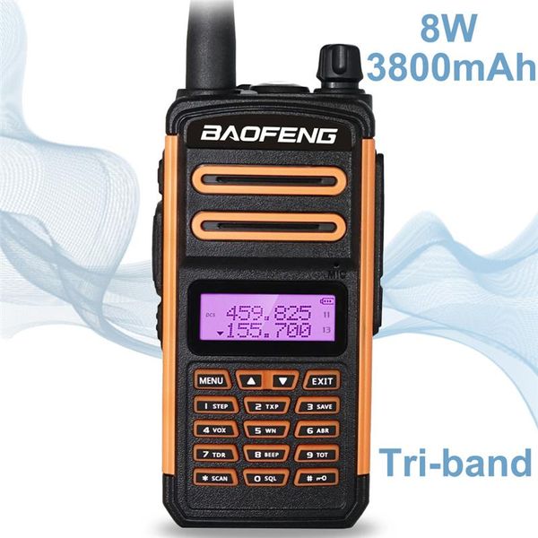 100% original bf x3 plus high power walkie talkie long range tri-band ham cb radio portable hf transceiver
100% original bf x3 plus high power walkie talkie long range tri-band ham cb radio portable hf transceiver