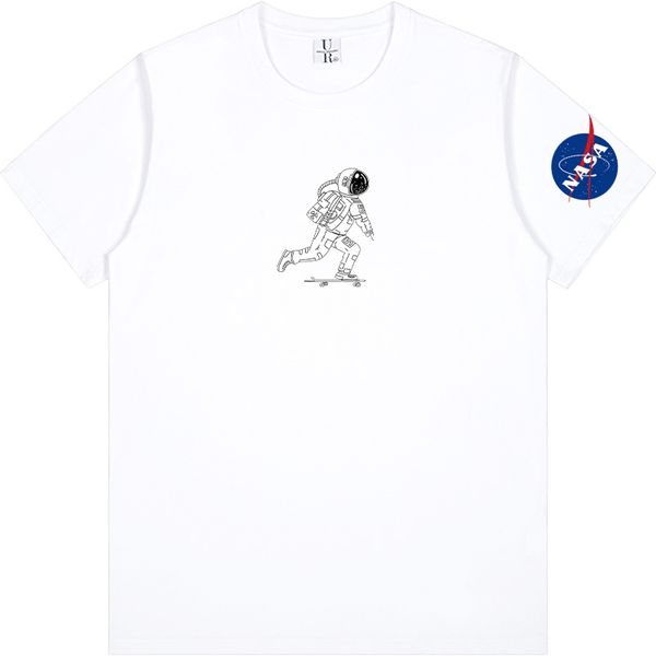 nasa logo t-shirt national aeronautics space administration t shirt men and women, White;black
nasa logo t-shirt national aeronautics space administration t shirt men and women, White;black