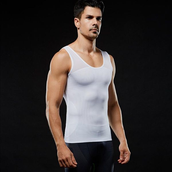 men's body shapers men slimming shaper waist trainer belly compression vest gym yaa99, Black;brown
men's body shapers men slimming shaper waist trainer belly compression vest gym yaa99, Black;brown
