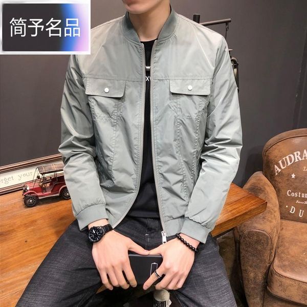 men's jackets 2021 spring and autumn jacket baseball uniform korean loose casual plus fat size thin, Black;brown
men's jackets 2021 spring and autumn jacket baseball uniform korean loose casual plus fat size thin, Black;brown