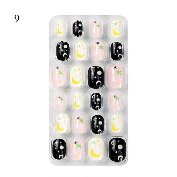 false nails 24pcs halloween fake full cover manicure acrylic nail tips for kids decor press on children decoration, Red;gold
false nails 24pcs halloween fake full cover manicure acrylic nail tips for kids decor press on children decoration, Red;gold