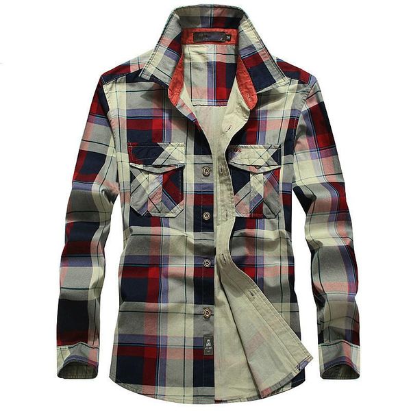 men's casual shirts quality plaid shirt men cotton spring autumn long sleeve comfortable mens camisetas hombre plus size -4xl, White;black
men's casual shirts quality plaid shirt men cotton spring autumn long sleeve comfortable mens camisetas hombre plus size -4xl, White;black