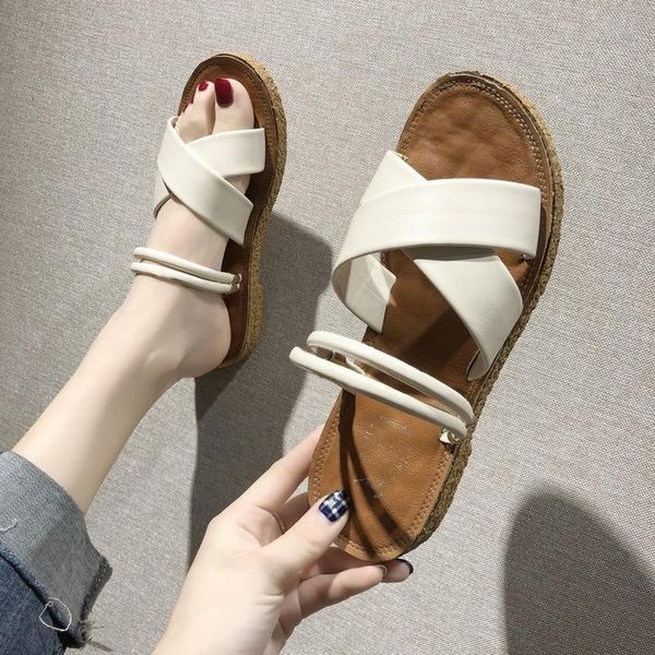 sandals women's outer wear fashion summer flat-bottom flip-flop beach shoes two, Black
sandals women's outer wear fashion summer flat-bottom flip-flop beach shoes two, Black