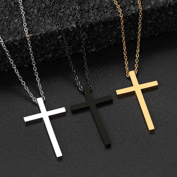 stainless steel necklaces gothic cross pendant aesthetic choker grunge men chain hip hop necklace for women jewelry party, Silver
stainless steel necklaces gothic cross pendant aesthetic choker grunge men chain hip hop necklace for women jewelry party, Silver