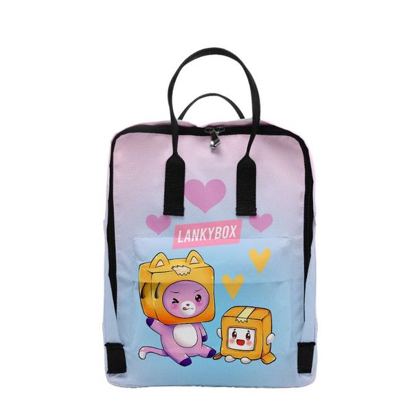 backpack lankybox cartoon 3d printing fashion oxford shoulder bags school for teens girls light travel tote bag
backpack lankybox cartoon 3d printing fashion oxford shoulder bags school for teens girls light travel tote bag
