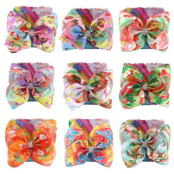 8 inch bow christmas big bow hairpins baby girls santa claus snowman barrettes kids boutique hair clip children hair accessories m533, Slivery;white
8 inch bow christmas big bow hairpins baby girls santa claus snowman barrettes kids boutique hair clip children hair accessories m533, Slivery;white