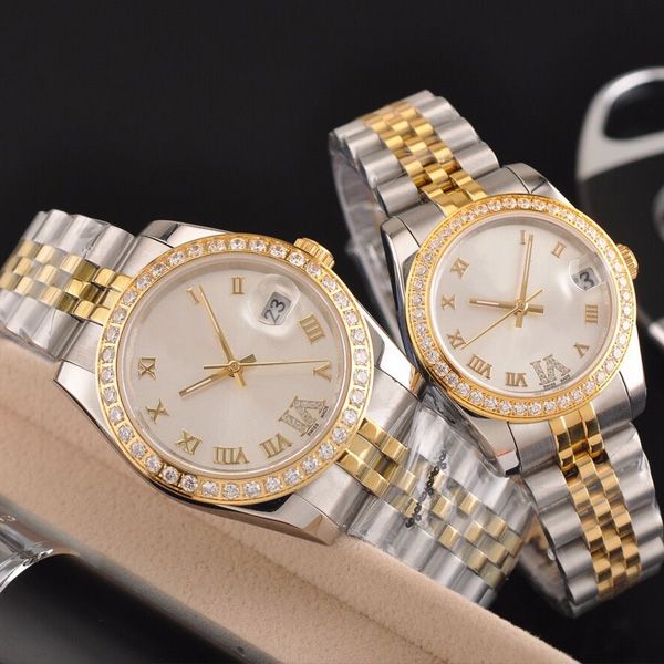 lovers stainless steel watch for mens women wristwatch auto day date watches water resistant waterproof mechanical automatic waristwatches, Slivery;brown
lovers stainless steel watch for mens women wristwatch auto day date watches water resistant waterproof mechanical automatic waristwatches, Slivery;brown